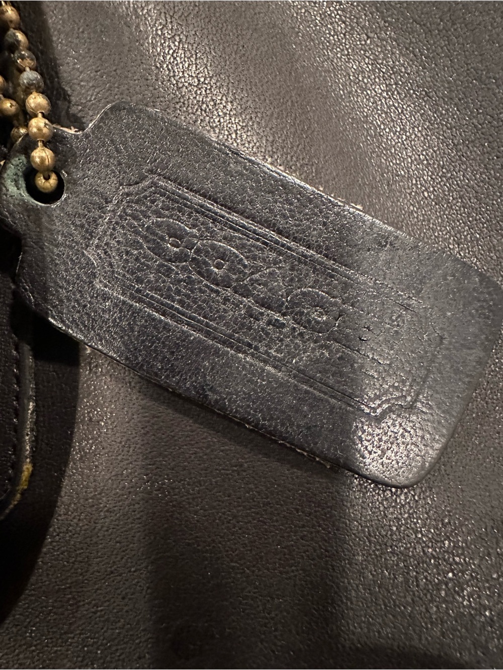 Coach Vintage Black Leather Slim Satchel - Picture 2 of 13